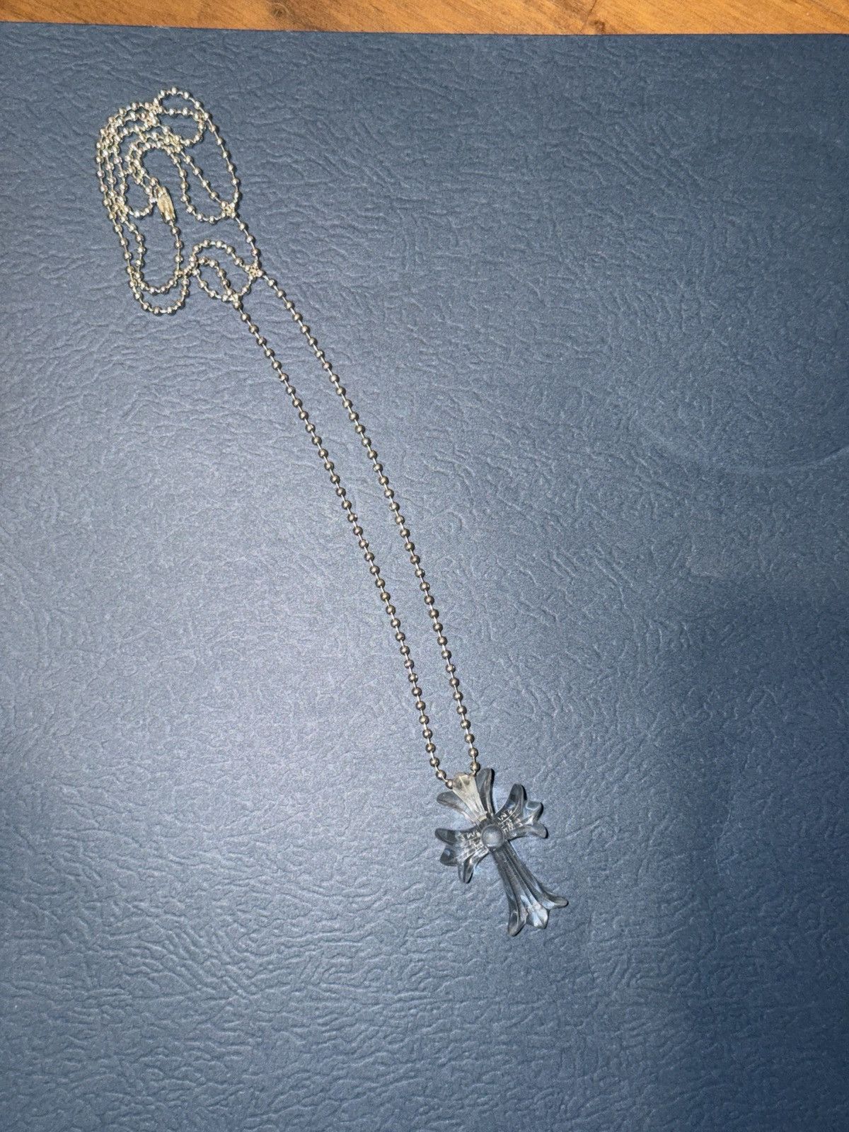Chrome Hearts SILICONE CROSS NECKLACE "CLEAR" Size ONE SIZE - 4 Thumbnail