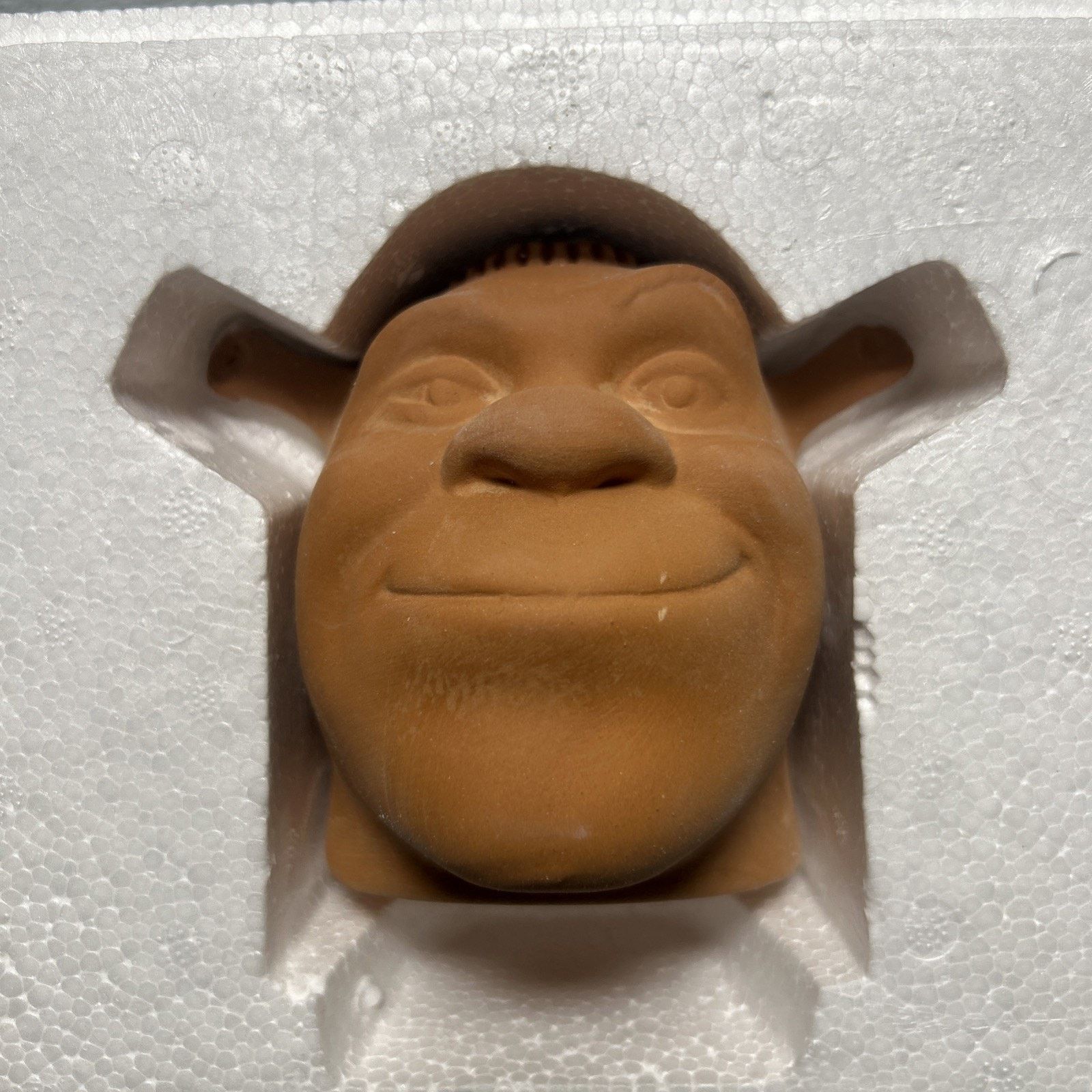 Handmade Shrek ChiaPet DreamWorks Handmade Decorative Ceramic Planter Size ONE SIZE - 7 Thumbnail
