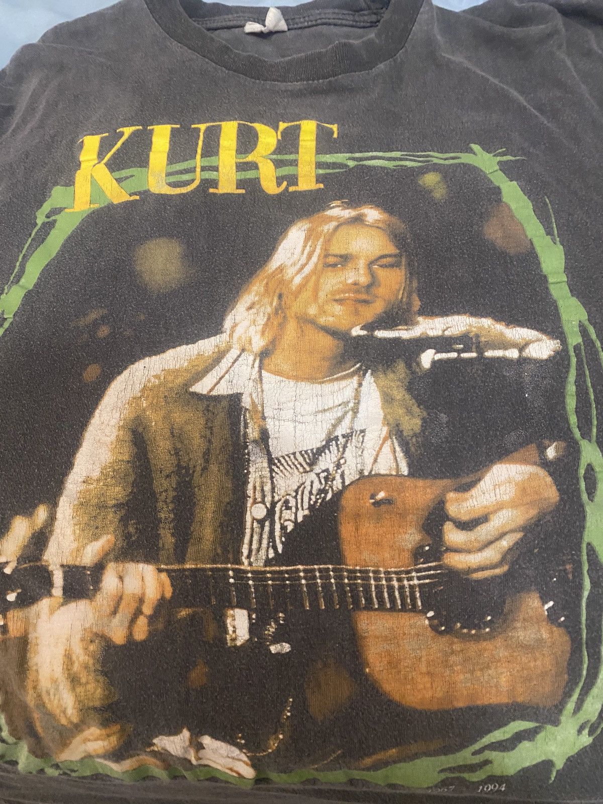 Nirvana Nirvana kurt cobain ultra rare two sided single stitch 90s Size US L / EU 52-54 / 3 - 4 Thumbnail