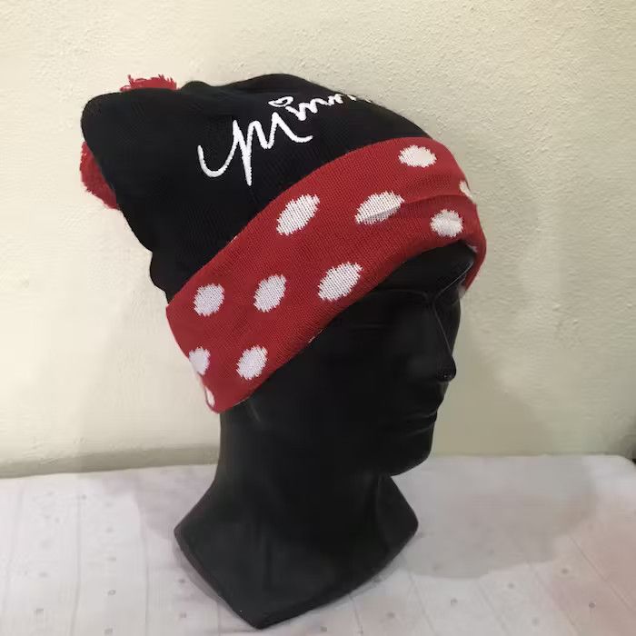 Disney × Mickey Mouse × Vintage Disney Minnie Mouse Spellout Beanie Hat Size ONE SIZE - 4 Thumbnail