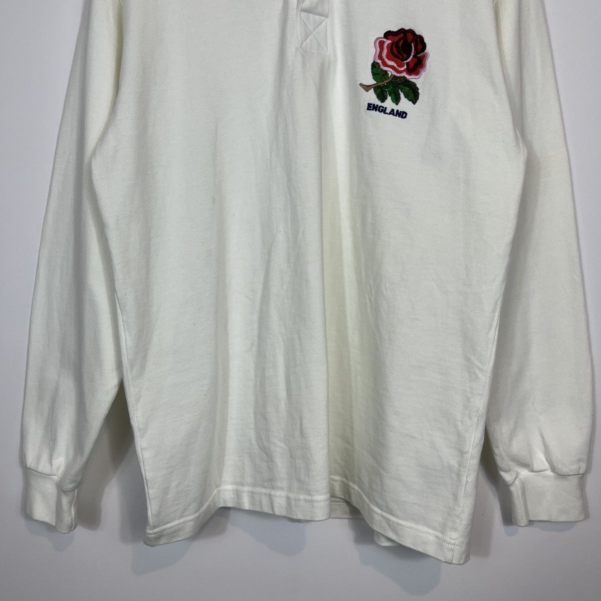 Cotton Traders Vintage Cotton Traders 1991/1992 England Home Rugby Jersey Size US L / EU 52-54 / 3 - 3 Thumbnail