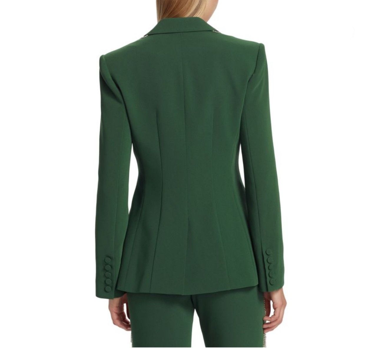 Cinq a Sept CINQ À SEPT Cheyenne Fringe Embellished Blazer size 2 Size XS / US 0-2 / IT 36-38 - 3 Thumbnail