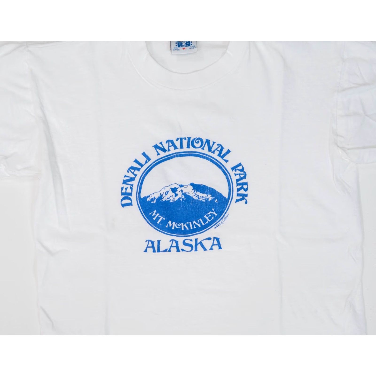 Vintage VINTAGE Denali National Park Alaska 80s Tourist Souvenir T-Shirt Men Size M Size US M / EU 48-50 / 2 - 3 Thumbnail