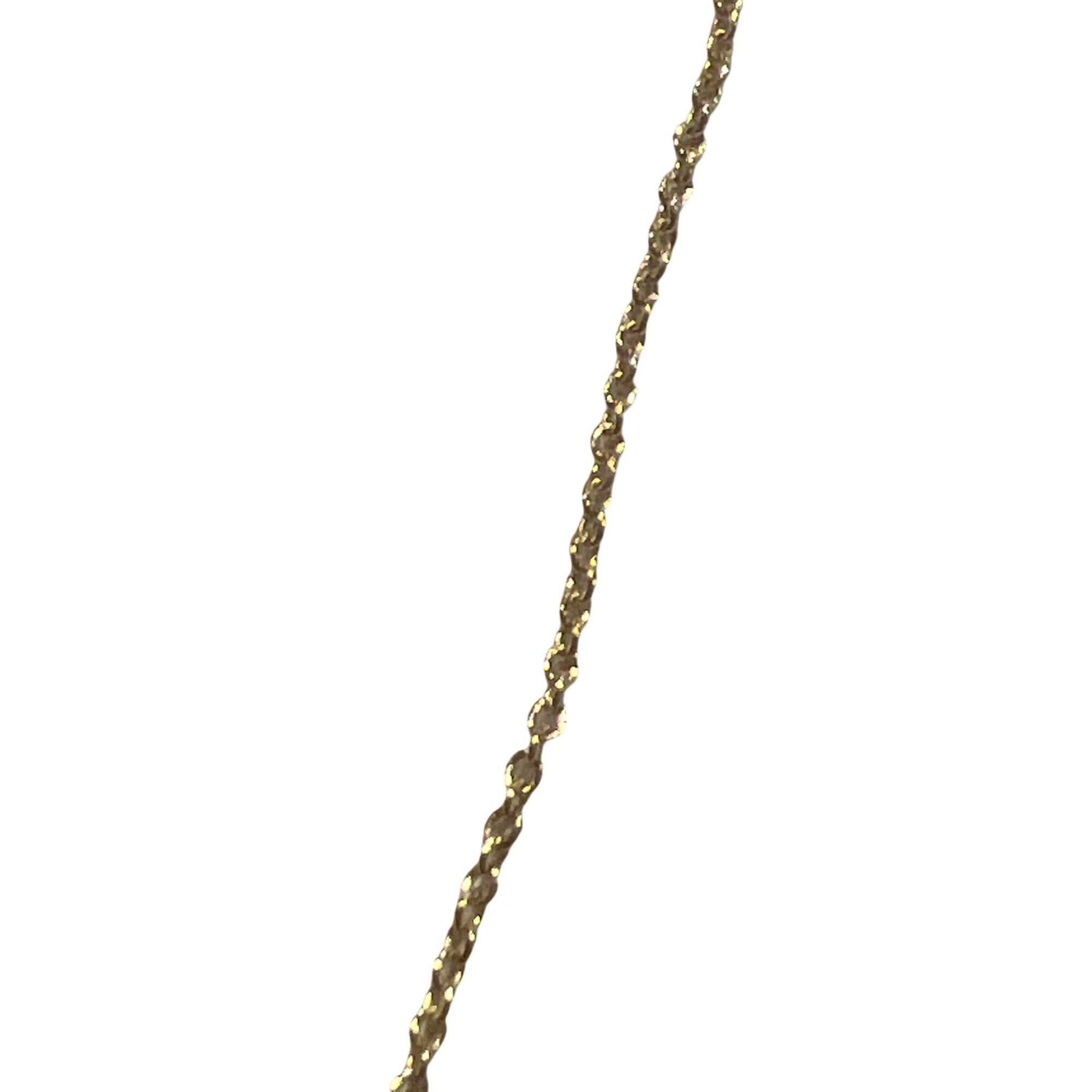 Other Vintage Gold Tone Knot Pendant Necklace Dainty Lobster Clasp Size ONE SIZE - 3 Thumbnail