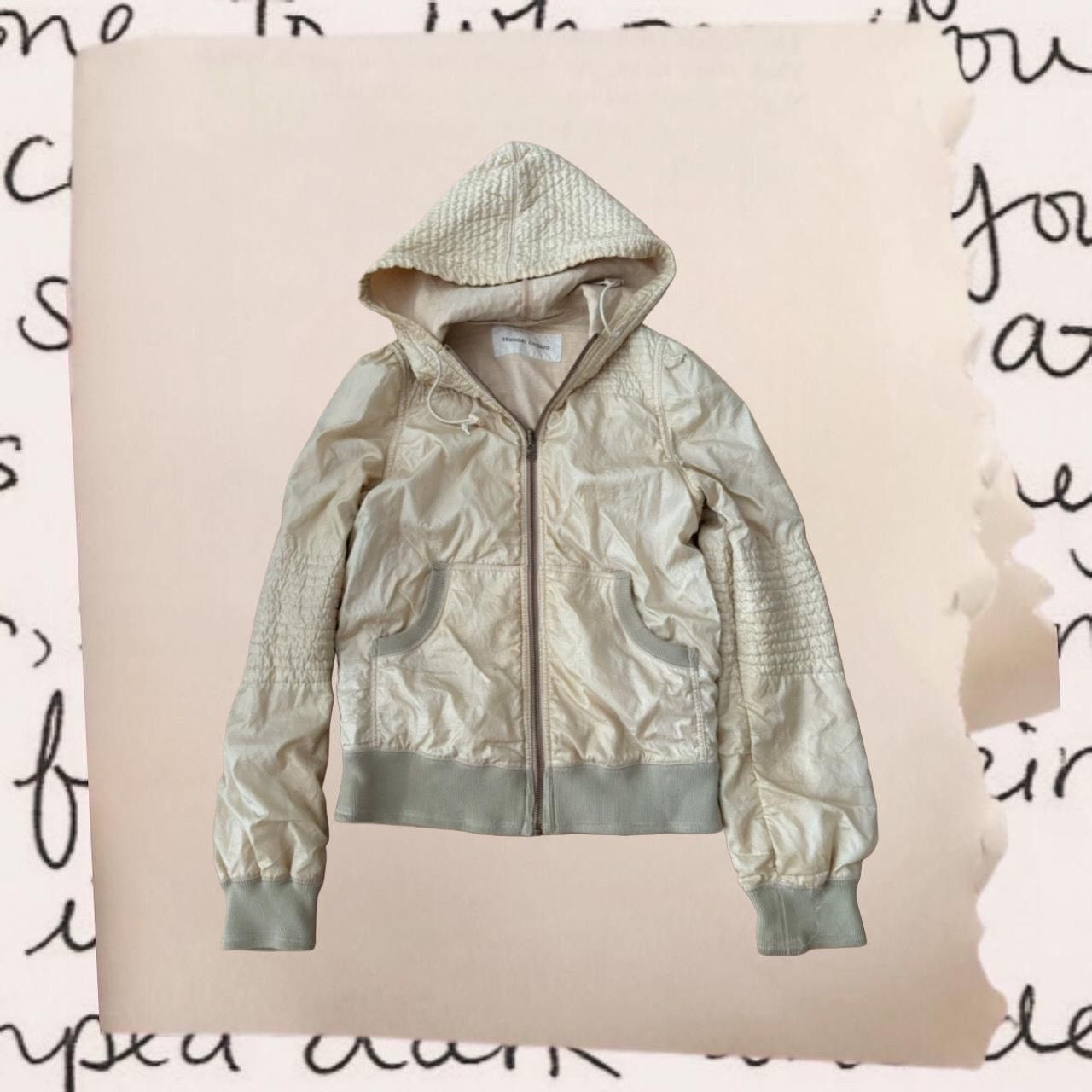 Japanese Brand × Tsumori Chisato vintage tsumori chisato cream windbreaker jacket Size S / US 4 / IT 40 - 1 Thumbnail