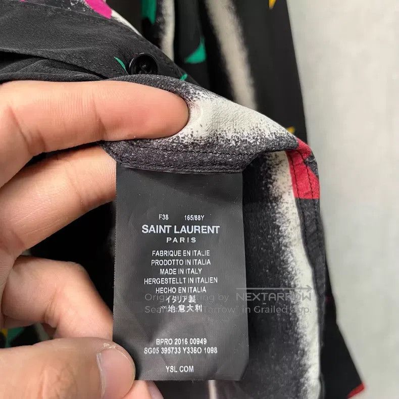 Saint Laurent Paris Saint Laurent Paris Star Shirt Size XS / US 0-2 / IT 36-38 - 4 Thumbnail