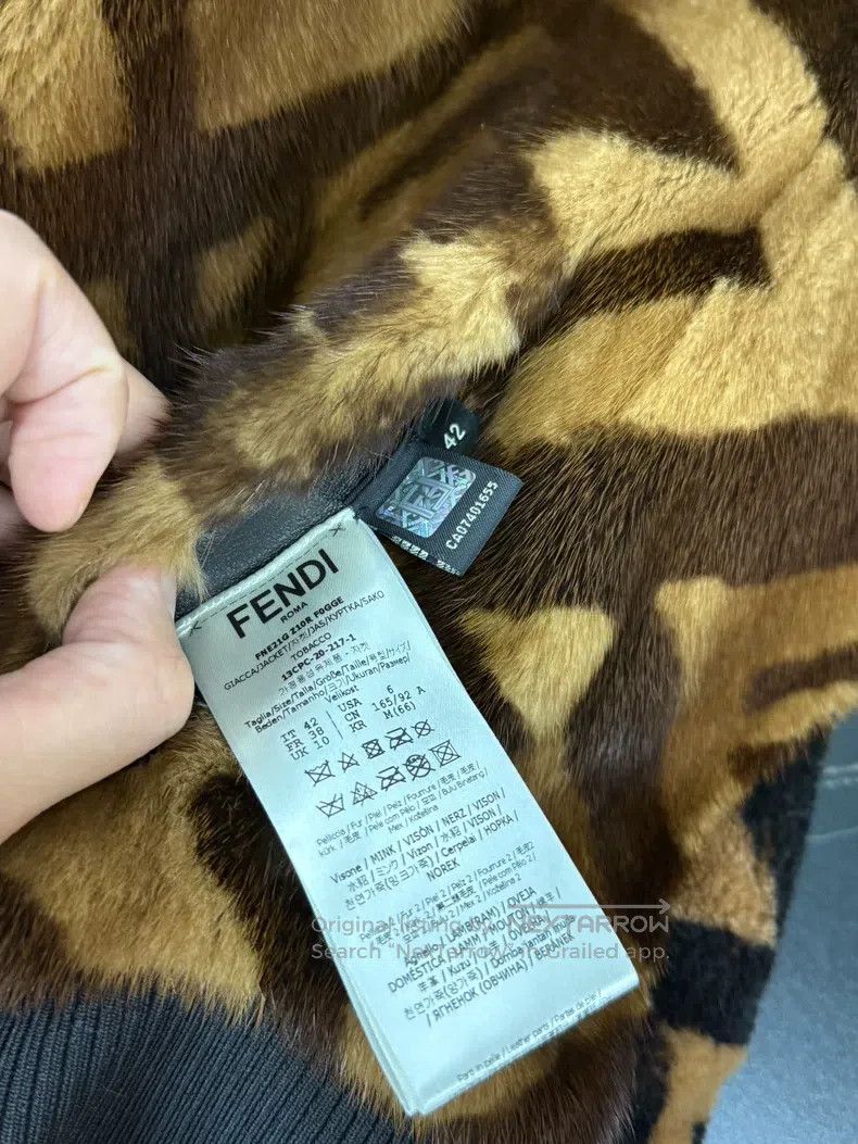 Fendi Fendi Classic Monogram Reversible Fur Coat Size S / US 4 / IT 40 - 6 Thumbnail