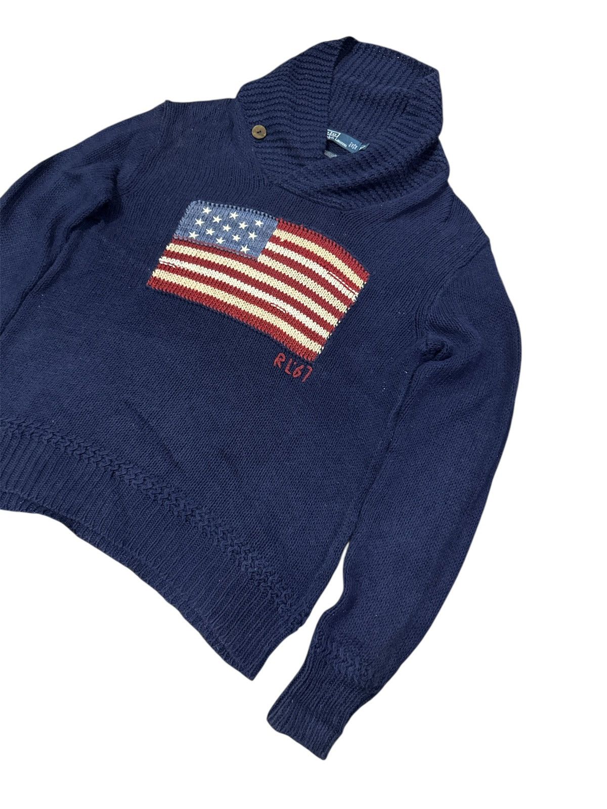 Polo Ralph Lauren Vintage Polo Ralph Lauren American Flag Size US S / EU 44-46 / 1 - 3 Thumbnail