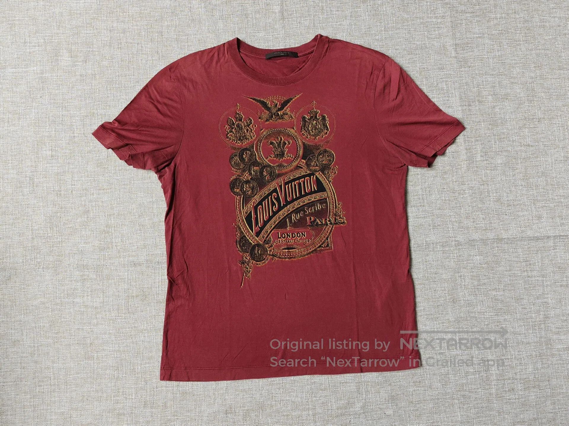 Louis Vuitton Louis Vuitton Men's Short-Sleeve T-Shirt. Size US S / EU 44-46 / 1 - 1 Thumbnail