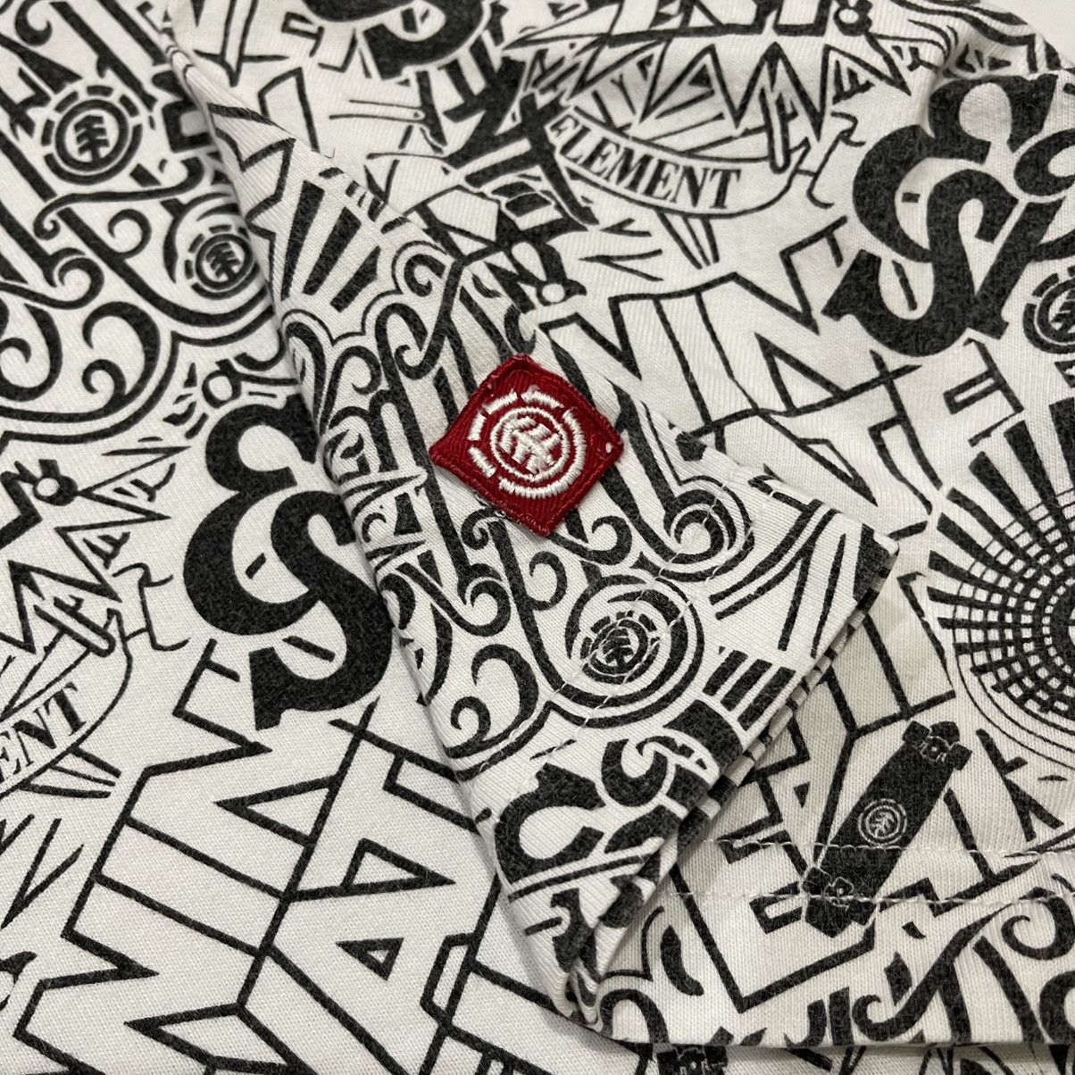 Element Very rare element skateboard all over print logo tee Size US L / EU 52-54 / 3 - 7 Thumbnail