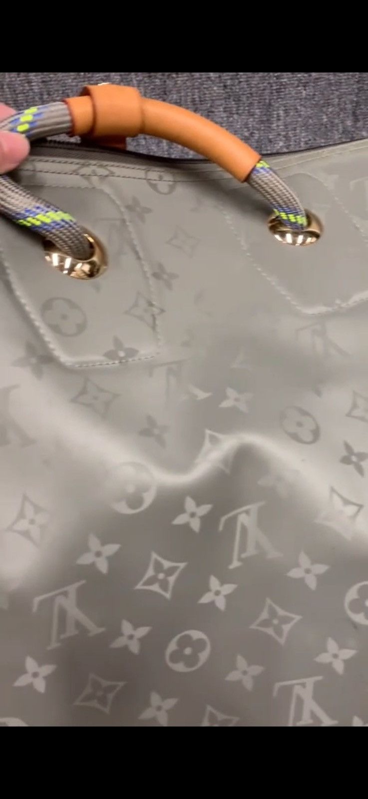 Louis Vuitton LV Runway Keepall 50 Titanium Laser Monogram Size ONE SIZE - 16 Thumbnail