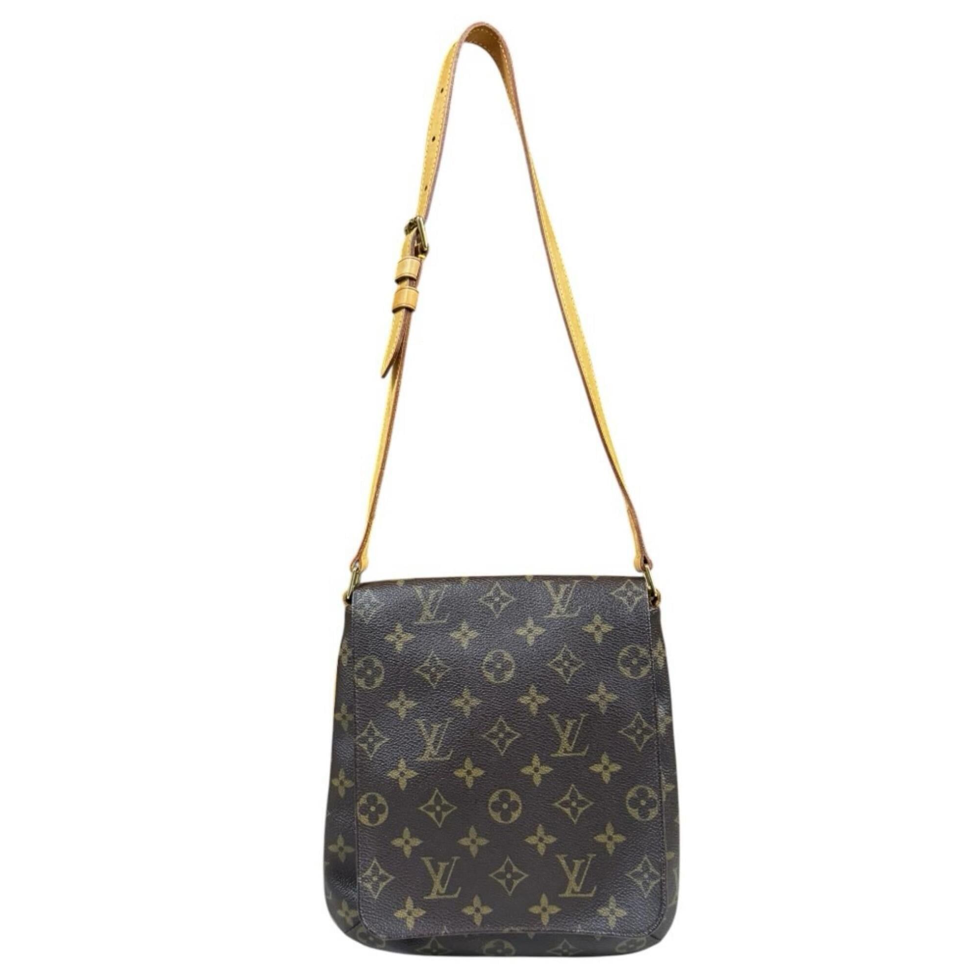 Louis Vuitton Louis Vuitton Musette Salsa Short Monogram Shoulder Bag, Canvas M51258 Brown, Women's LOUIS VUITTON Size ONE SIZE - 1 Thumbnail