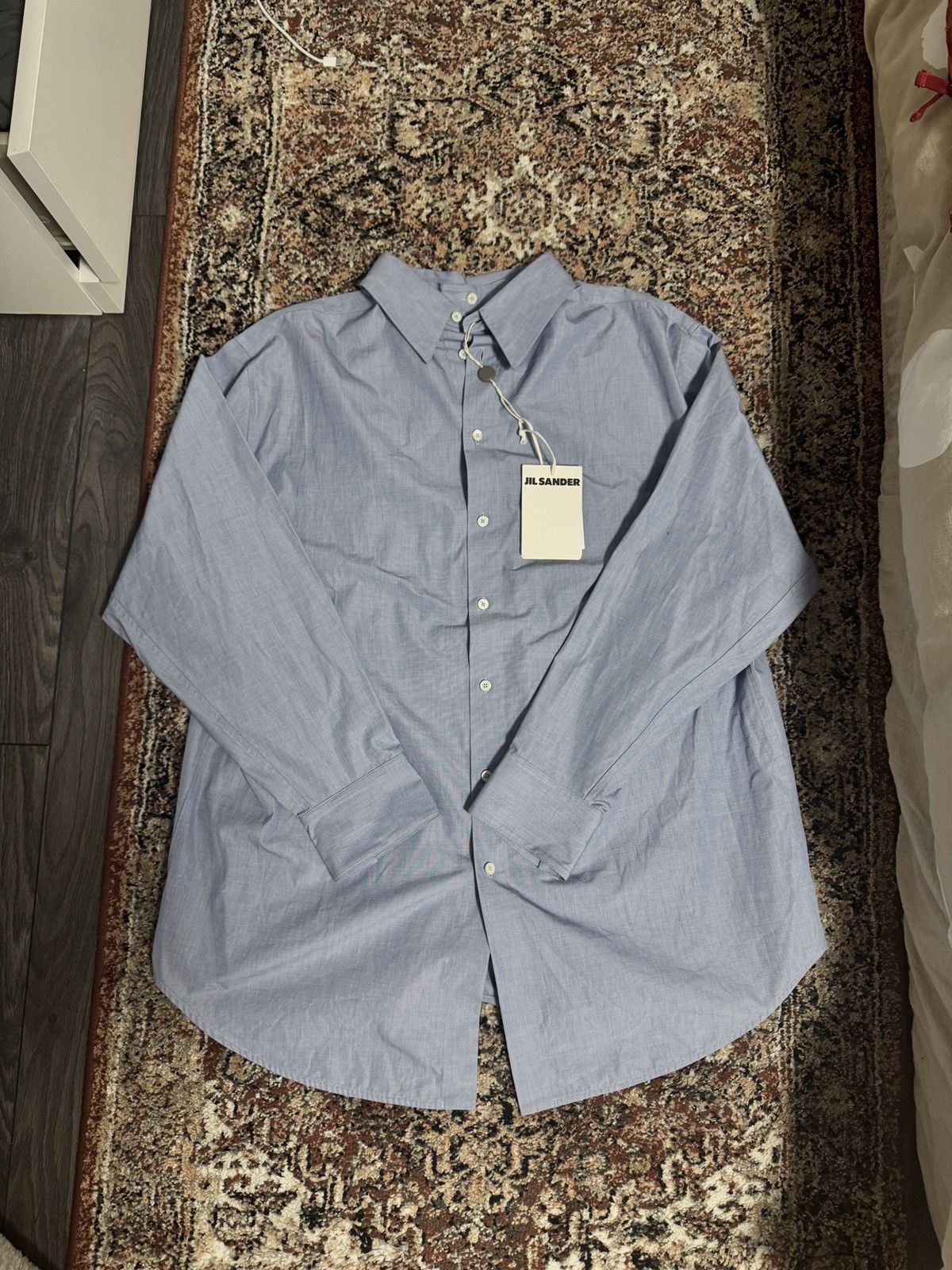 Jil Sander Detachable Collar Button Up Shirt