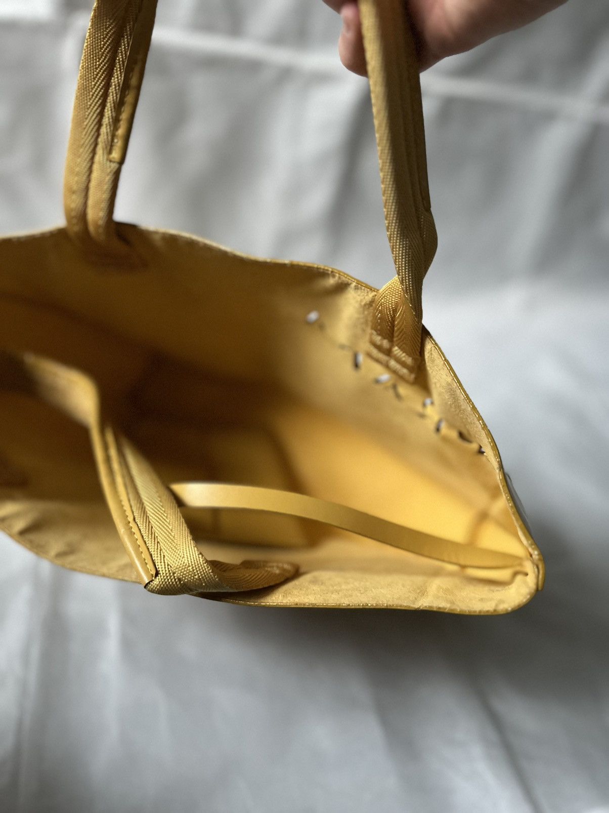 Prada Prada Beige Leather Tote Bag + Mini Bag – Italy Size ONE SIZE - 12 Thumbnail