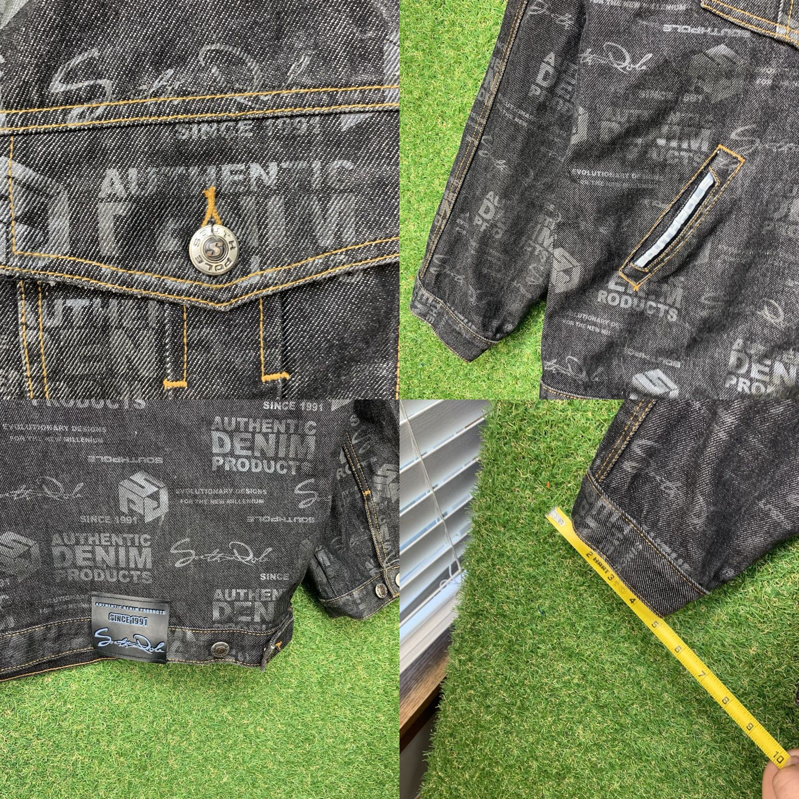 Southpole VINTAGE Black Southpole Jacket Mens XL Denim Graffiti Hip Hop Streetwear Graphic Size US XL / EU 56 / 4 - 8 Thumbnail
