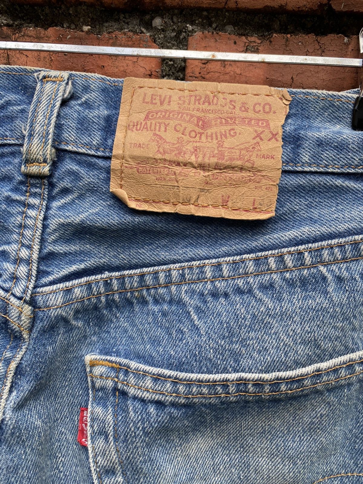 Levi's Vintage Clothing W32x30.5 Vintage levi's 501 made in USA 80s Size US 32 / EU 48 - 7 Thumbnail