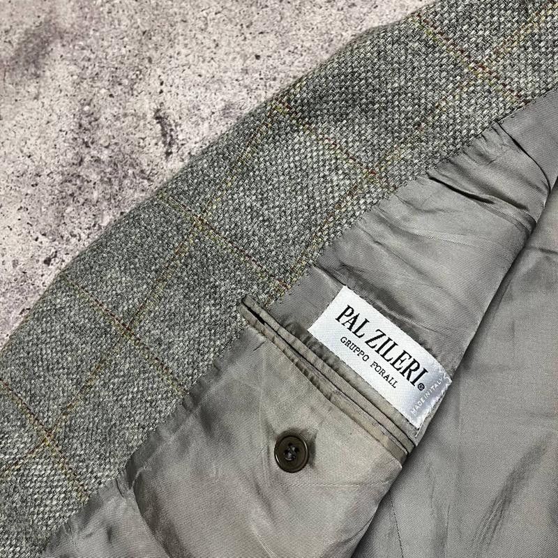 Pal Zileri Vintage Pal Zileri Wool Gray Blazer Sport Coat Size L 48 R Size 48R - 7 Thumbnail