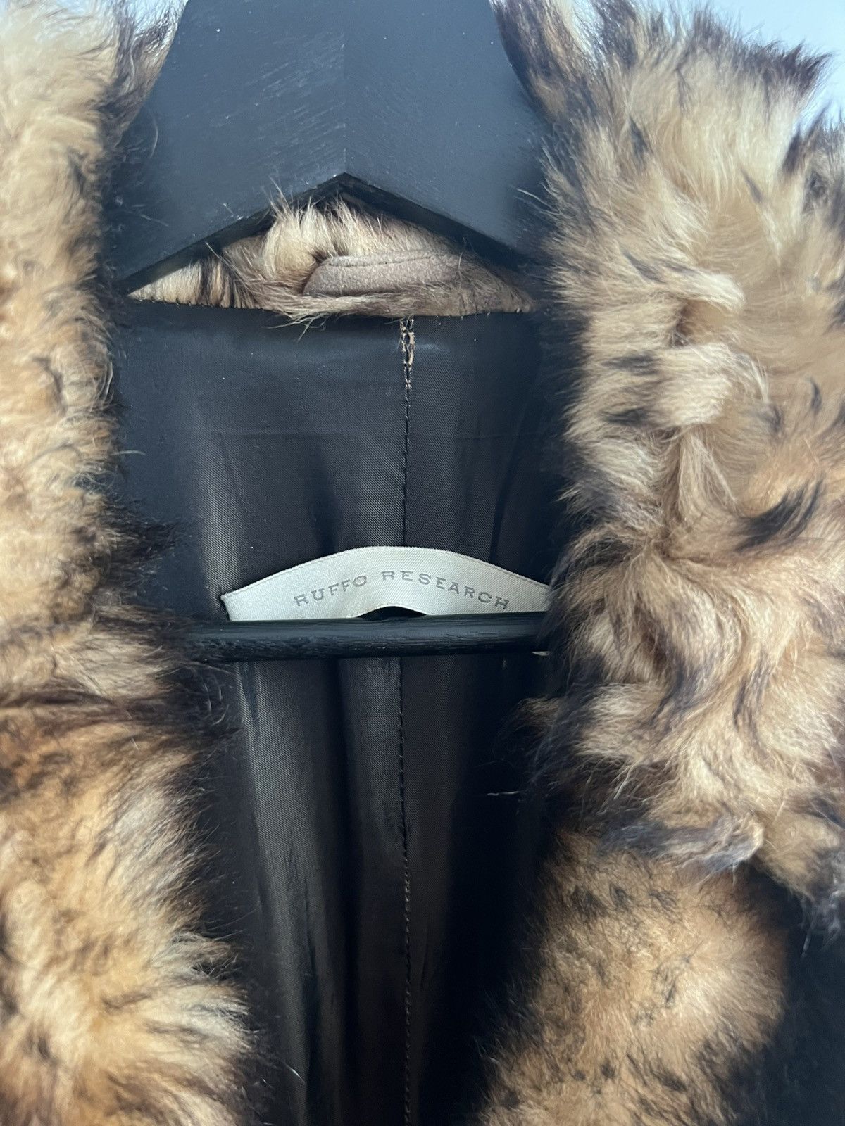 A.F. Vandevorst AW00 Fur-Collar Leather Coat Size US S / EU 44-46 / 1 - 7 Thumbnail