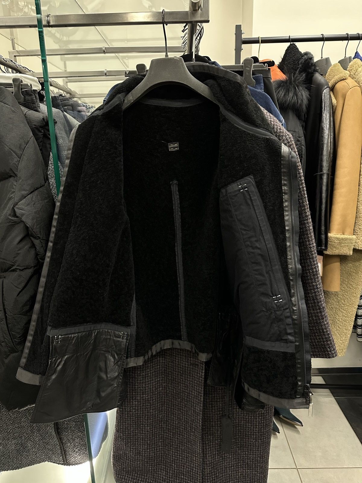 BNWT! Isaac Sellam Experience Lamb Leather Ambilavant Jacket