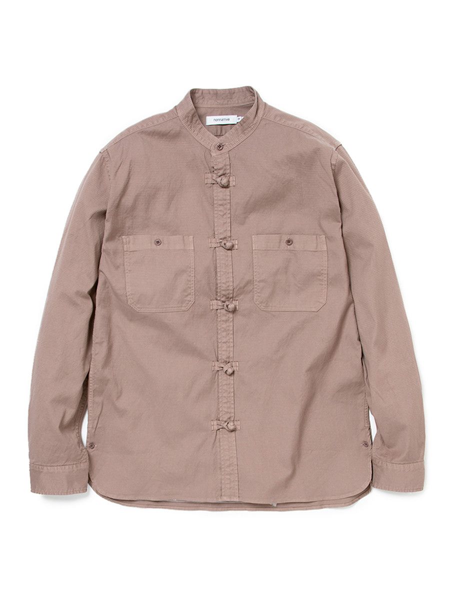 Nonnative MASTER L/S SHIRT C/P DOBBY STRETCH OVERDYED Size US M / EU 48-50 / 2 - 1 Thumbnail