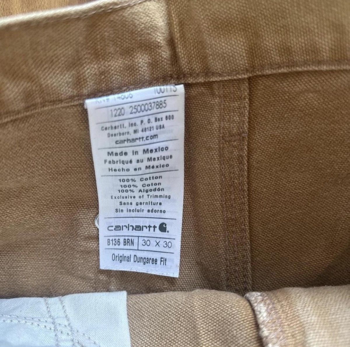 Carhartt Carhartt double knee carpenter pants Size US 30 / EU 46 - 3 Thumbnail