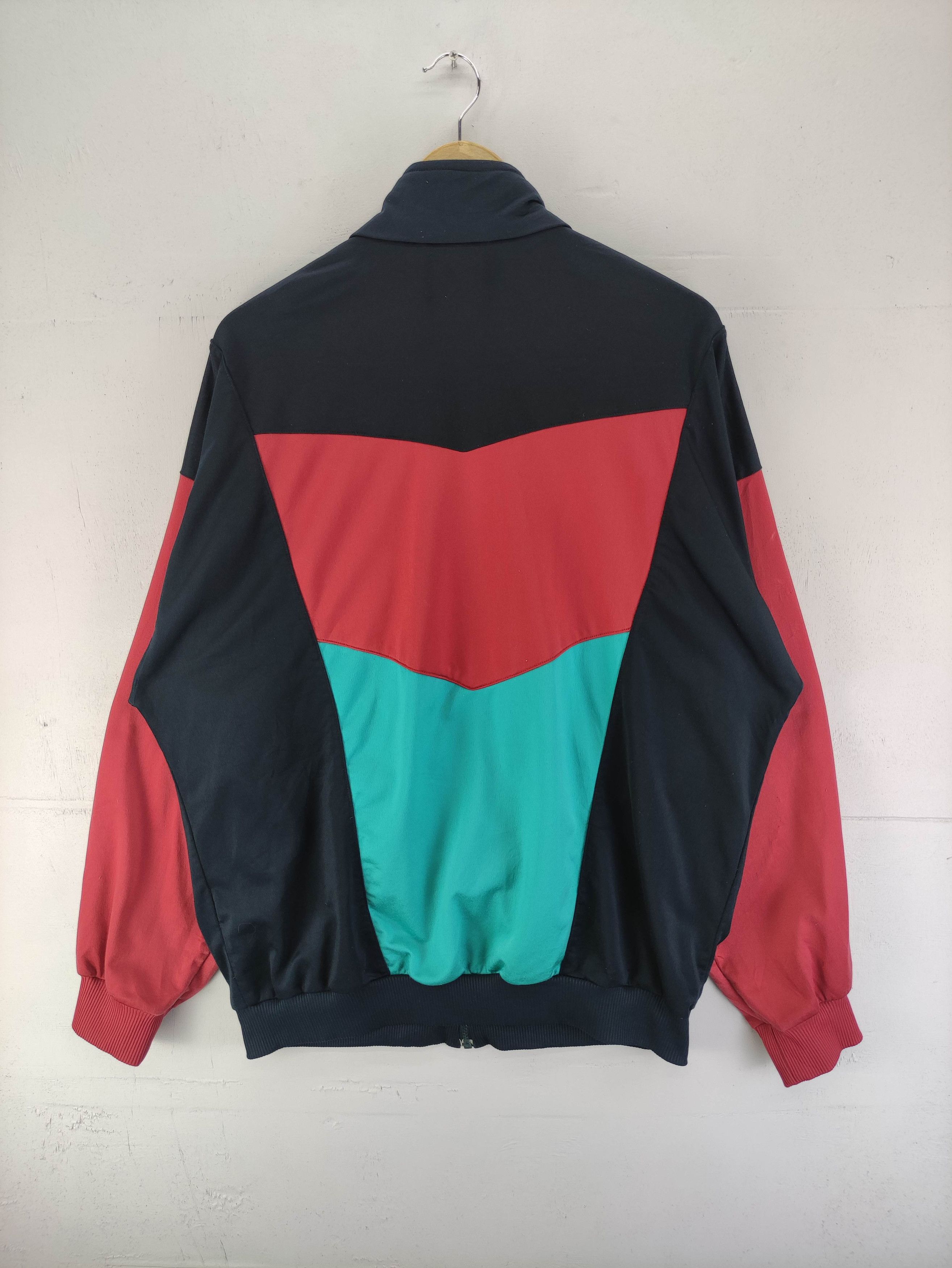 Adidas Vintage 90s Adidas Sweater Jacket Blocks Colour Zipper Size US XL / EU 56 / 4 - 8 Thumbnail