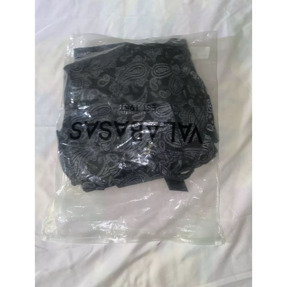 Valabasas Valabasas Paisley Print Denim Pants 38x30 Black White Size US 38 / EU 54 - 4 Thumbnail