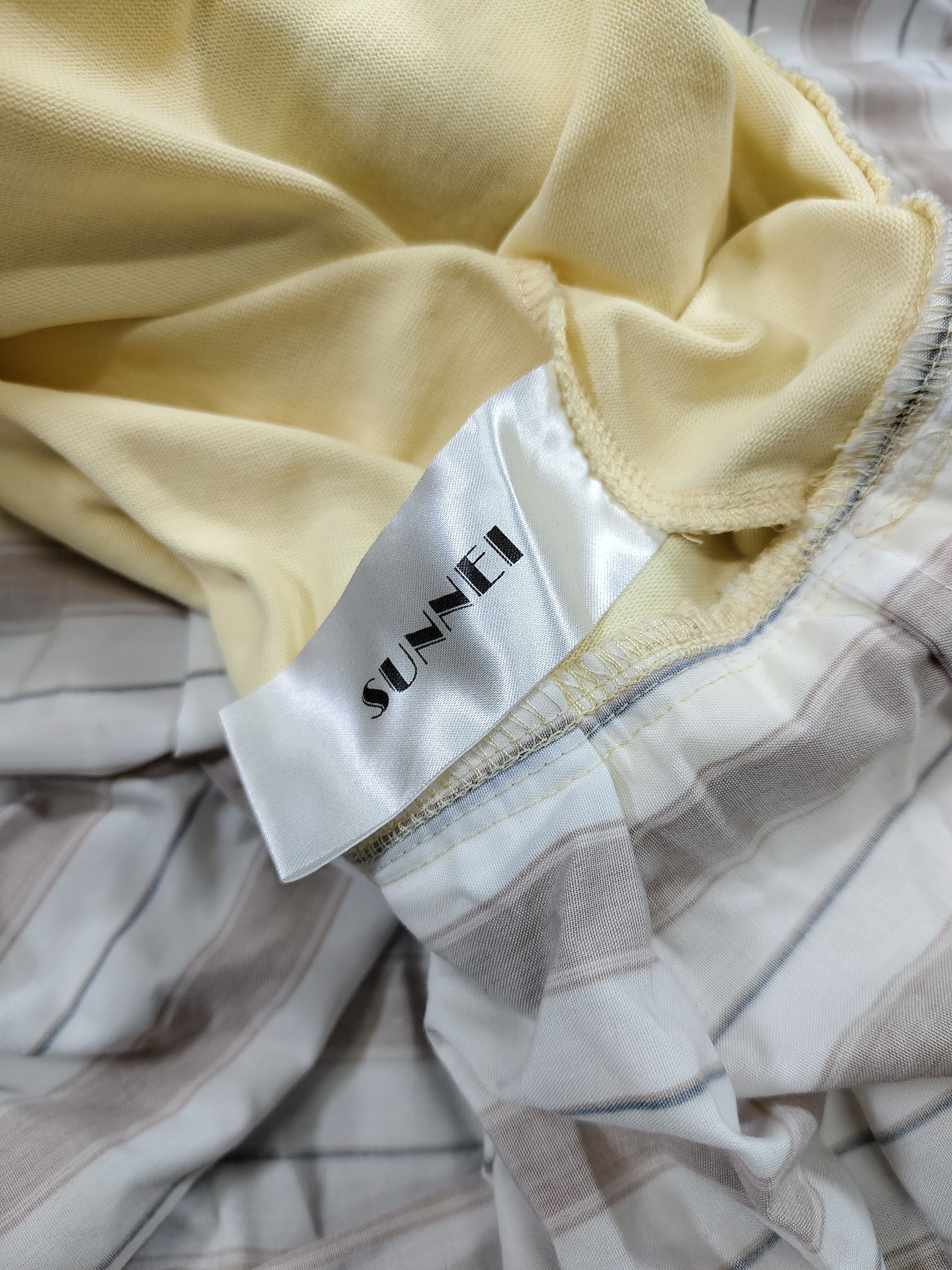 Sunnei 2010s SUNNEI- Hybrid Oversized Color Block Polo Dress Italy Size L / US 10 / IT 46 - 10 Thumbnail