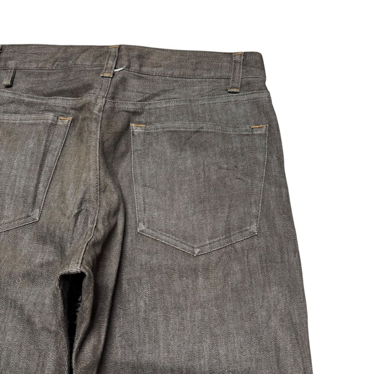 Melrose Men's Melrose Brown Denim Flare Jeans Hedi slimane style Size US 30 / EU 46 - 11 Thumbnail