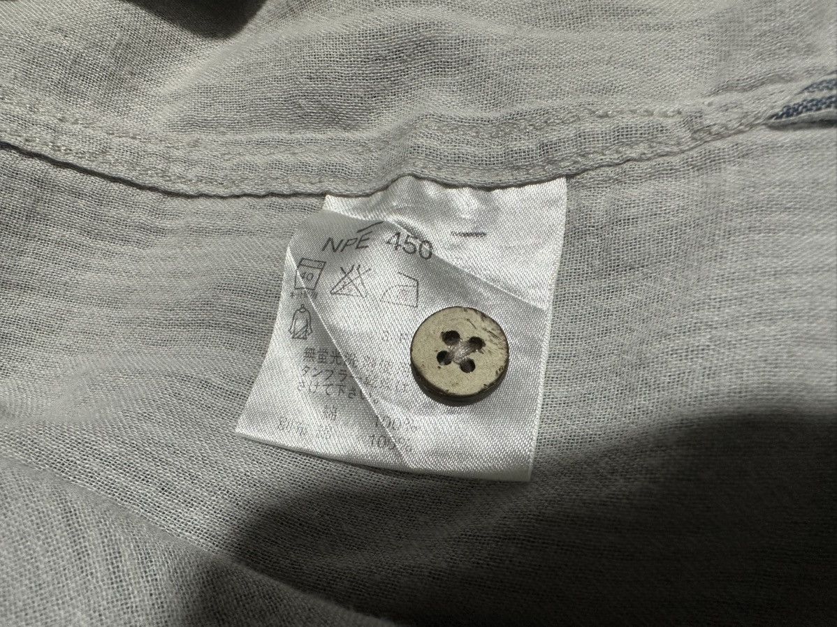 Japanese Brand 🔥Vintage Kansai Jeans Hickory Striped Shirt Double Pockets Size US L / EU 52-54 / 3 - 5 Thumbnail