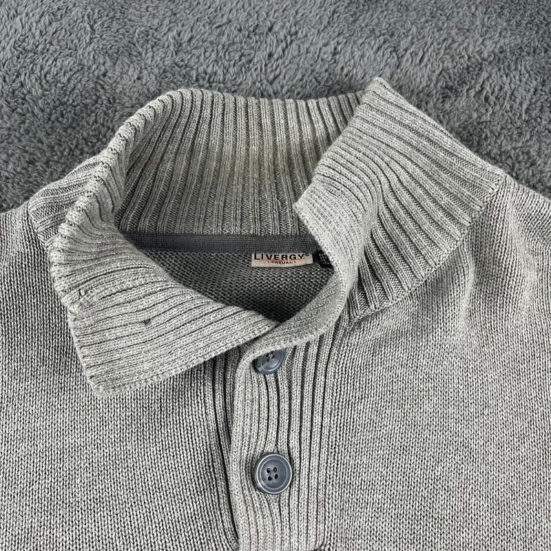 Designer Livergy Casual Sweater Button up L Size US L / EU 52-54 / 3 - 2 Thumbnail