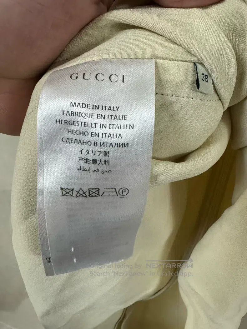 Gucci Gucci Beige striped dress Size XS / US 0-2 / IT 36-38 - 4 Thumbnail