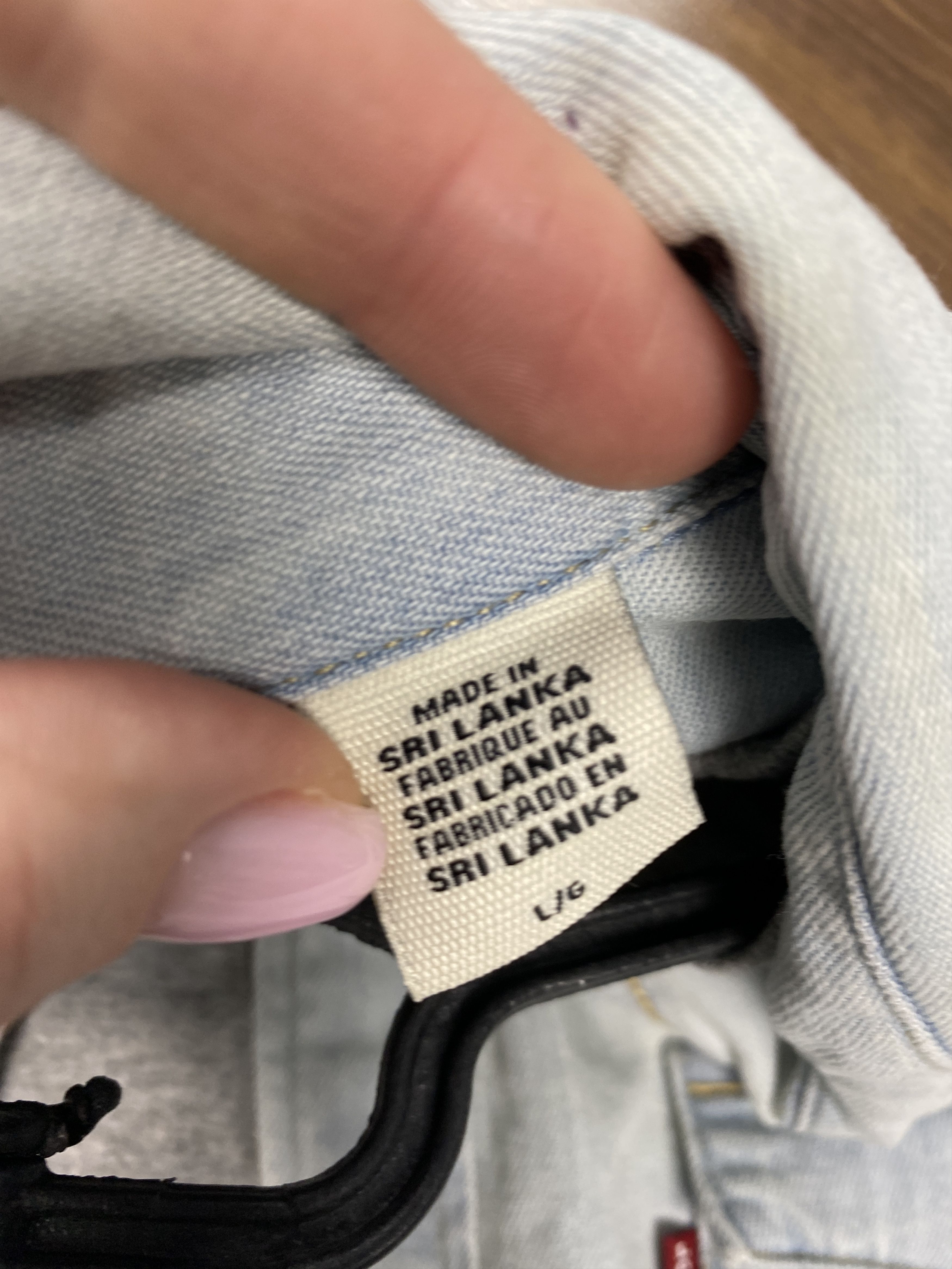 Levi's × Levi's Vintage Clothing Levi's Vintage Mens Denim Shirt Jeans Size US L / EU 52-54 / 3 - 6 Thumbnail
