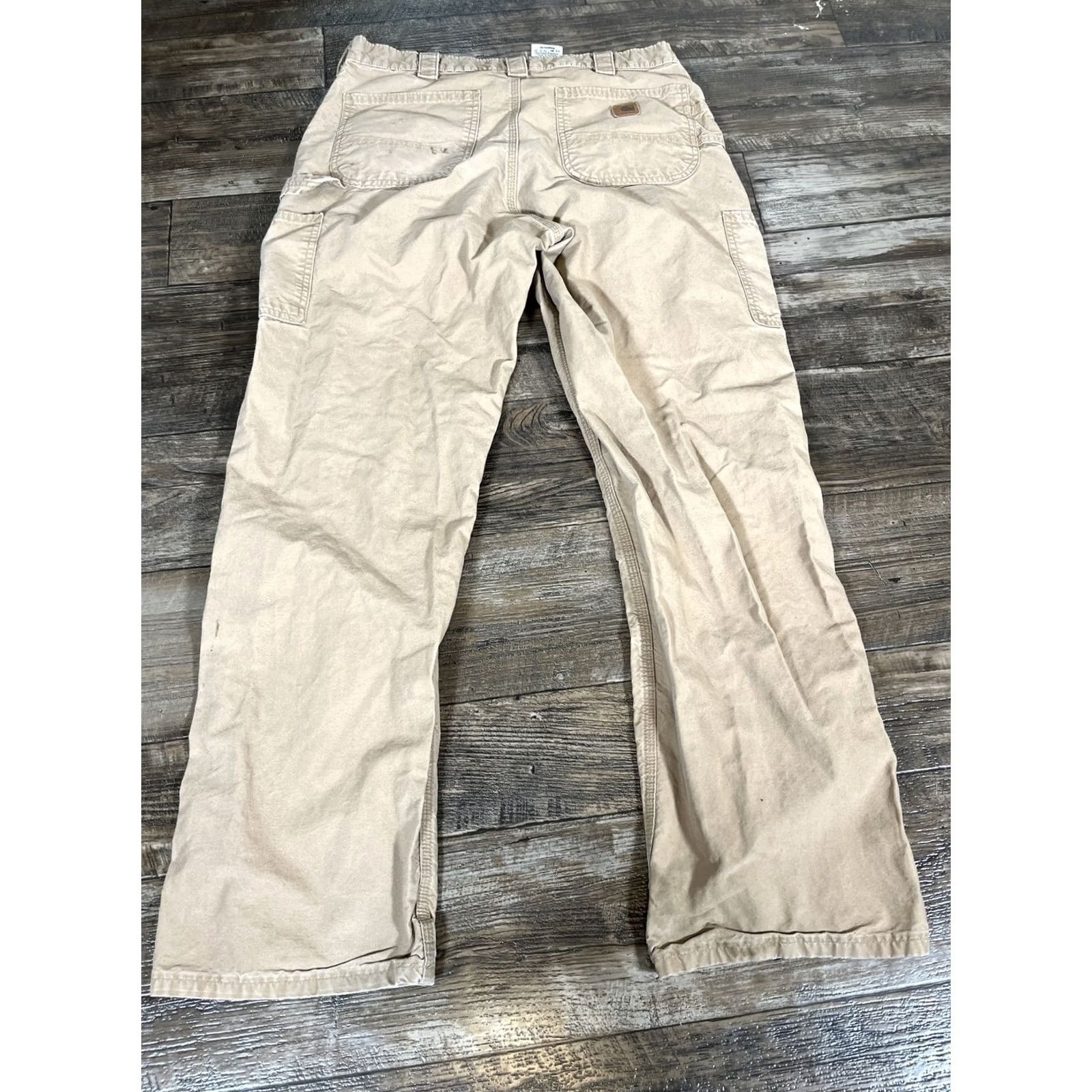 Carhartt Carhartt Pants Men 34x34 Carpenter Original Dungaree B151 LBR Brown Straight Size US 34 / EU 50 - 5 Thumbnail