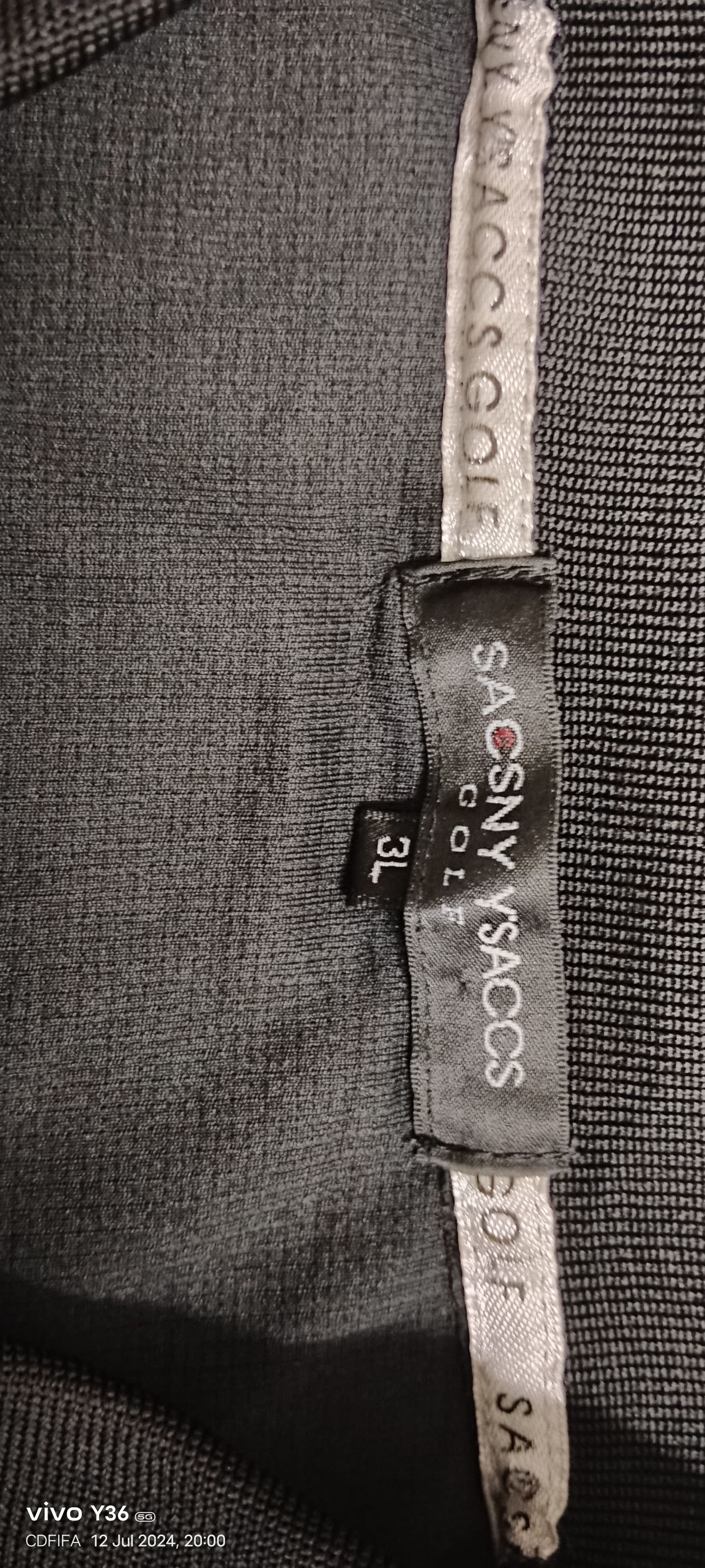 Yohji Yamamoto Sacsny Y'Saccs Golf Half Zipper T-shirt Size US XL / EU 56 / 4 - 8 Thumbnail
