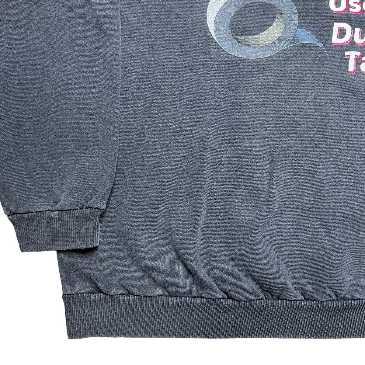 Vintage Vintage 1990s Duct Tape When The Going Gets Tough Sweatshirt Size US XL / EU 56 / 4 - 14 Thumbnail