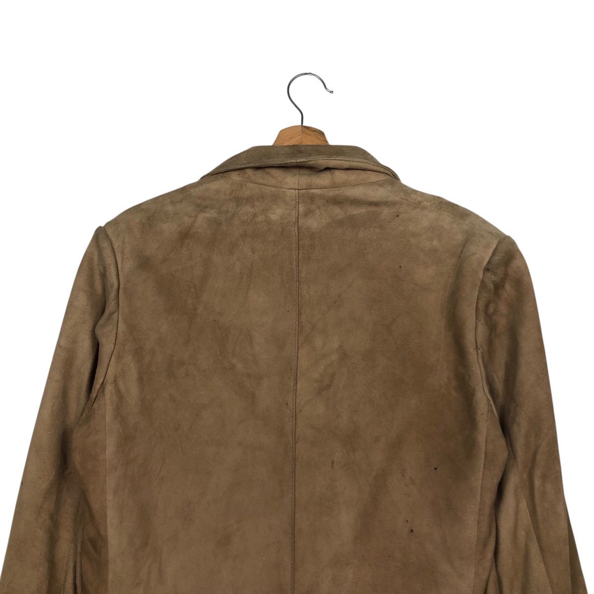 Japanese Brand 📌Vintage Genuine Leather Jacket Lepanzo Madrid Issey Miyake Size US M / EU 48-50 / 2 - 10 Thumbnail