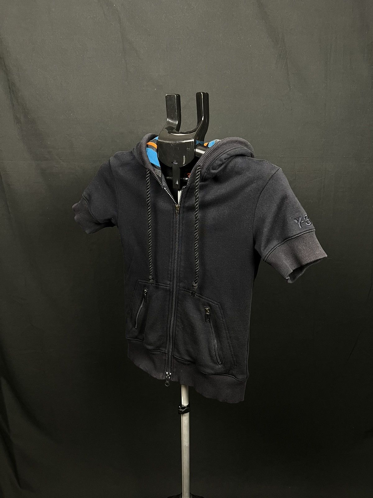 Y-3 Yohji Yamamoto Y-3 short sleeve hoodie Size XS / US 0-2 / IT 36-38 - 3 Thumbnail