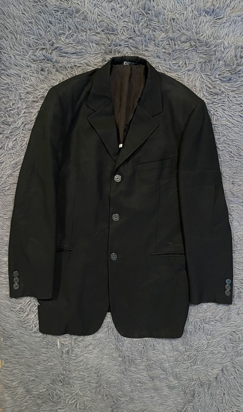 Versace 00s vintage minimalist blazer