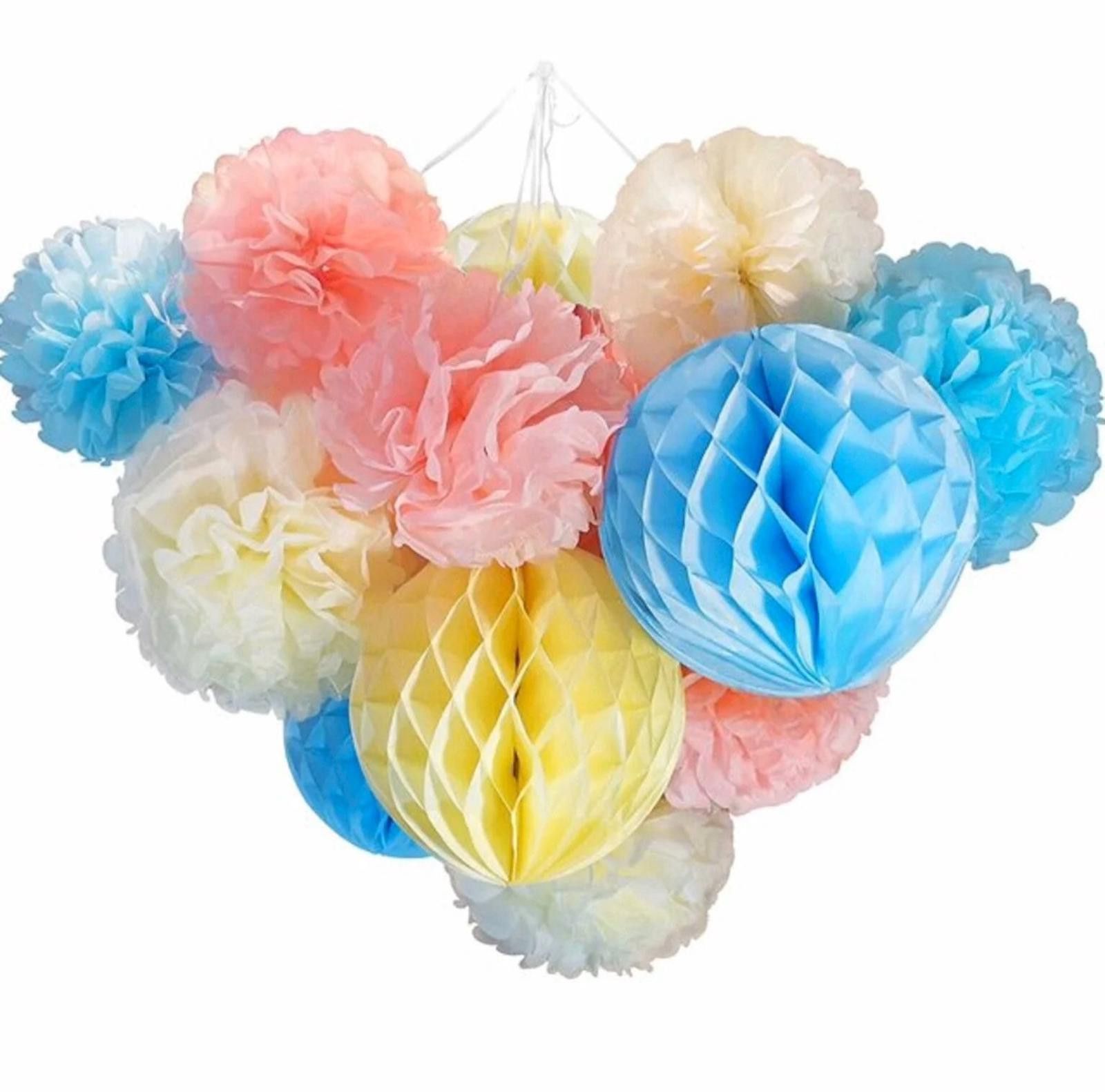 Other Set of Paper Party Decorations NEW 22pcs Size ONE SIZE - 5 Thumbnail