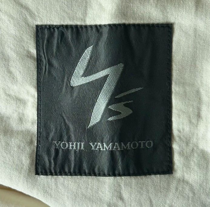 Yohji Yamamoto Yohji Yamamoto 05ss Banana White Jacket 2412-Nextarrow Size US L / EU 52-54 / 3 - 4 Thumbnail