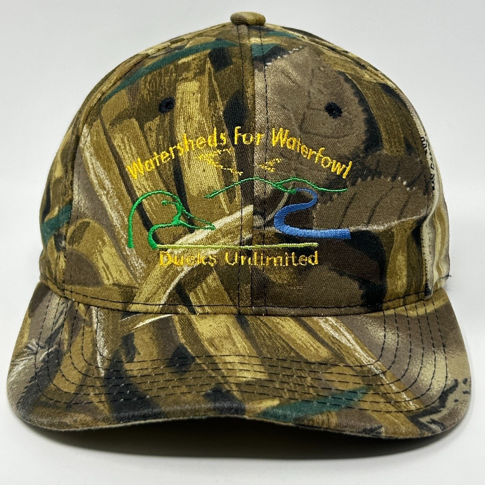 Other Vintage 90s Ducks Unlimited Hat Baseball Cap Waterfowl Size ONE SIZE - 1 Thumbnail