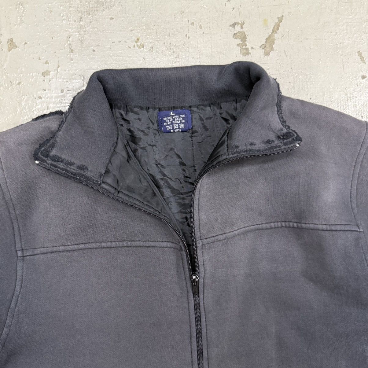Stussy Old Stussy Fleece Full Zip Jacket Thrash Distressed Size US M / EU 48-50 / 2 - 3 Thumbnail