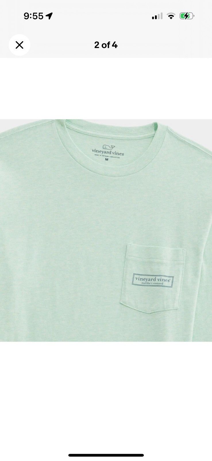 Vineyard Vines Vineyard Vines Vintage Long-Sleeve Pocket Tee bundle Size US S / EU 44-46 / 1 - 13 Thumbnail