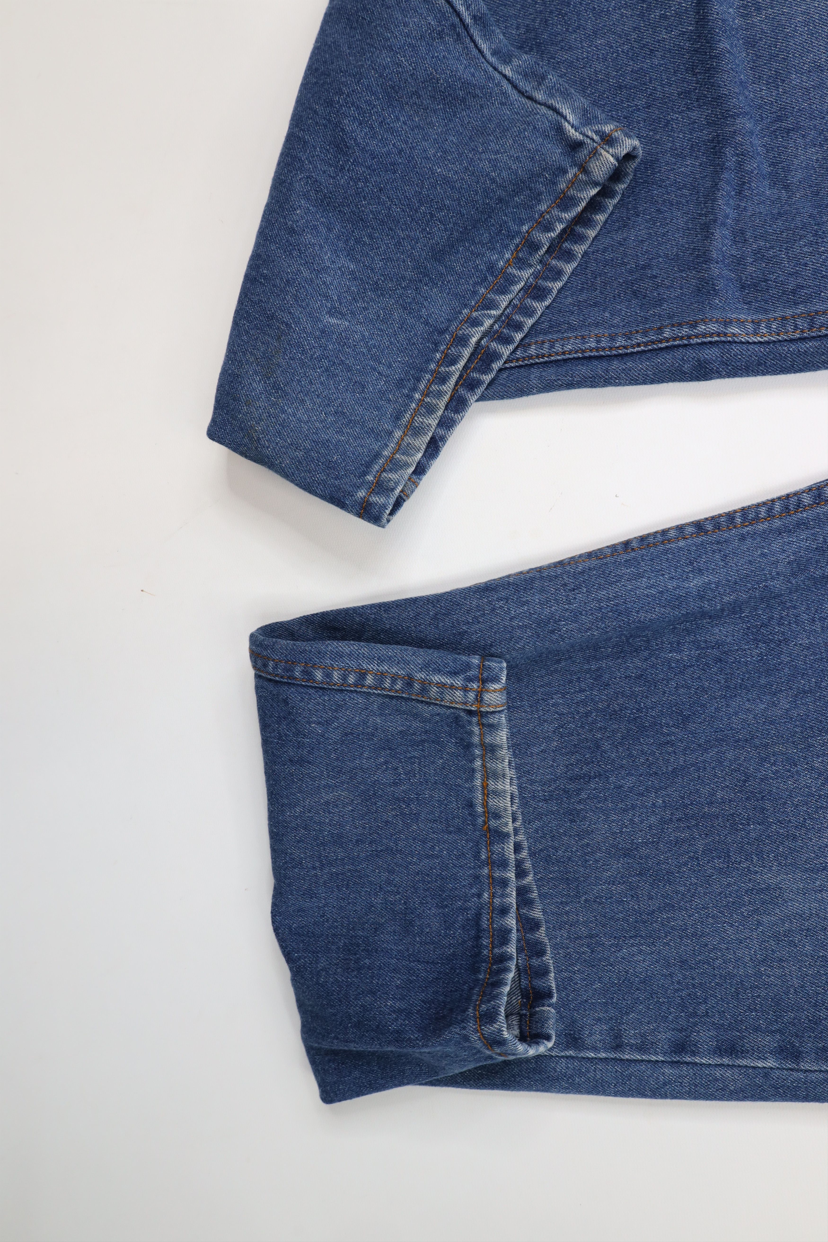 Levi's × Vintage Vintage Y2K 2005 Levis 550 Fit Denim Jeans Blue Cotton Size US 38 / EU 54 - 7 Thumbnail
