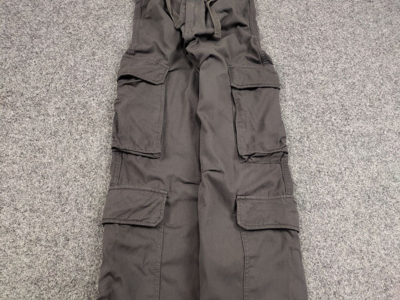 Japanese Brand Vintage Japan Style Y2K Straight Multicargo Gray Baggy Pants Size US 32 / EU 48 - 5 Thumbnail