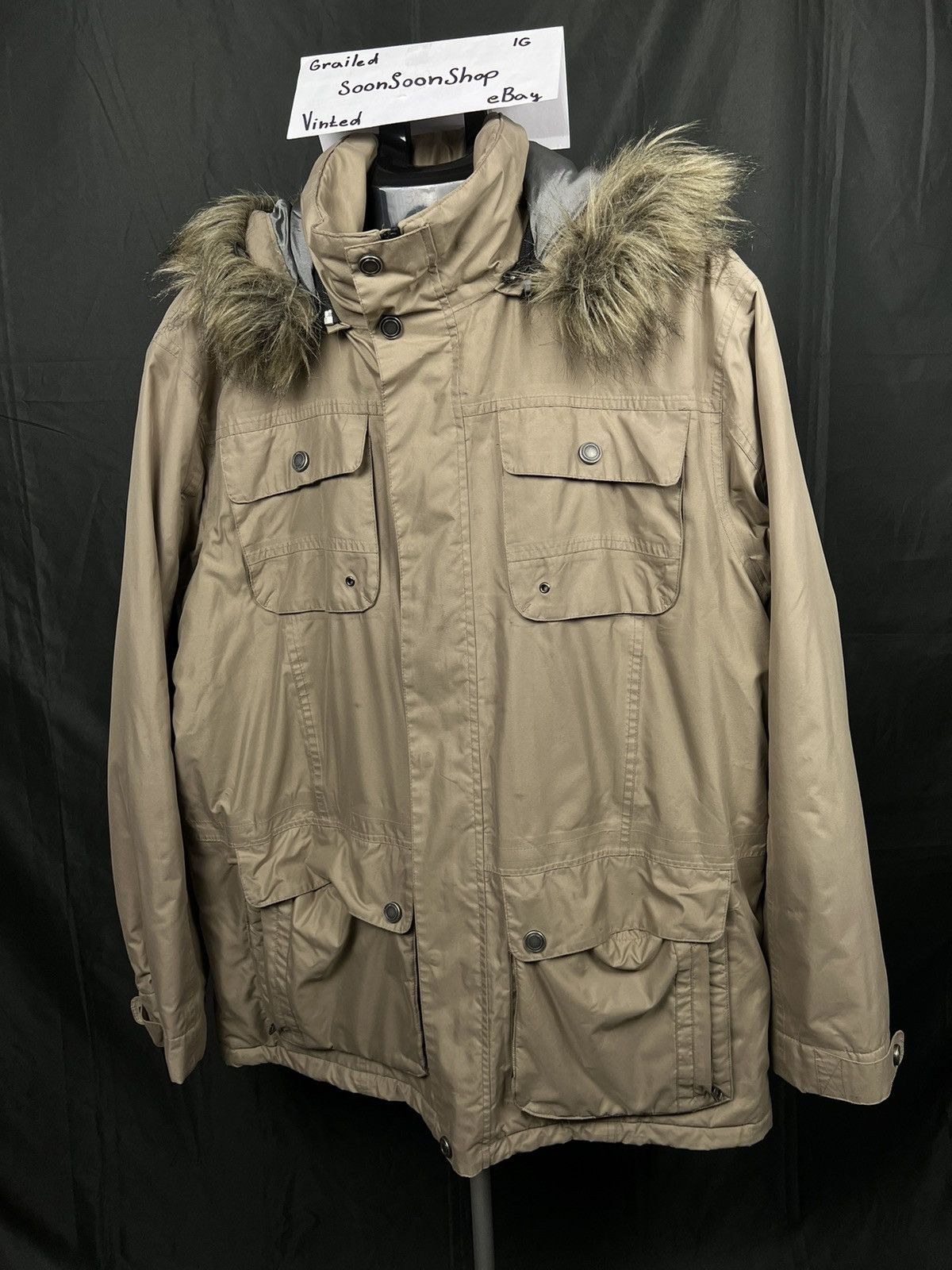 Vintage Winter jacket parka Crossfield Germany Size US XL / EU 56 / 4 - 1 Thumbnail