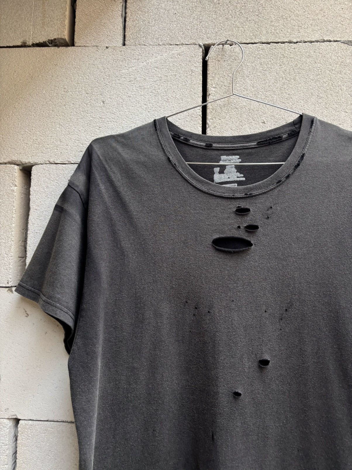Vintage Thrashed Supreme X Hanes Distressed T-Shirt ERD Grunge Size US L / EU 52-54 / 3 - 5 Thumbnail