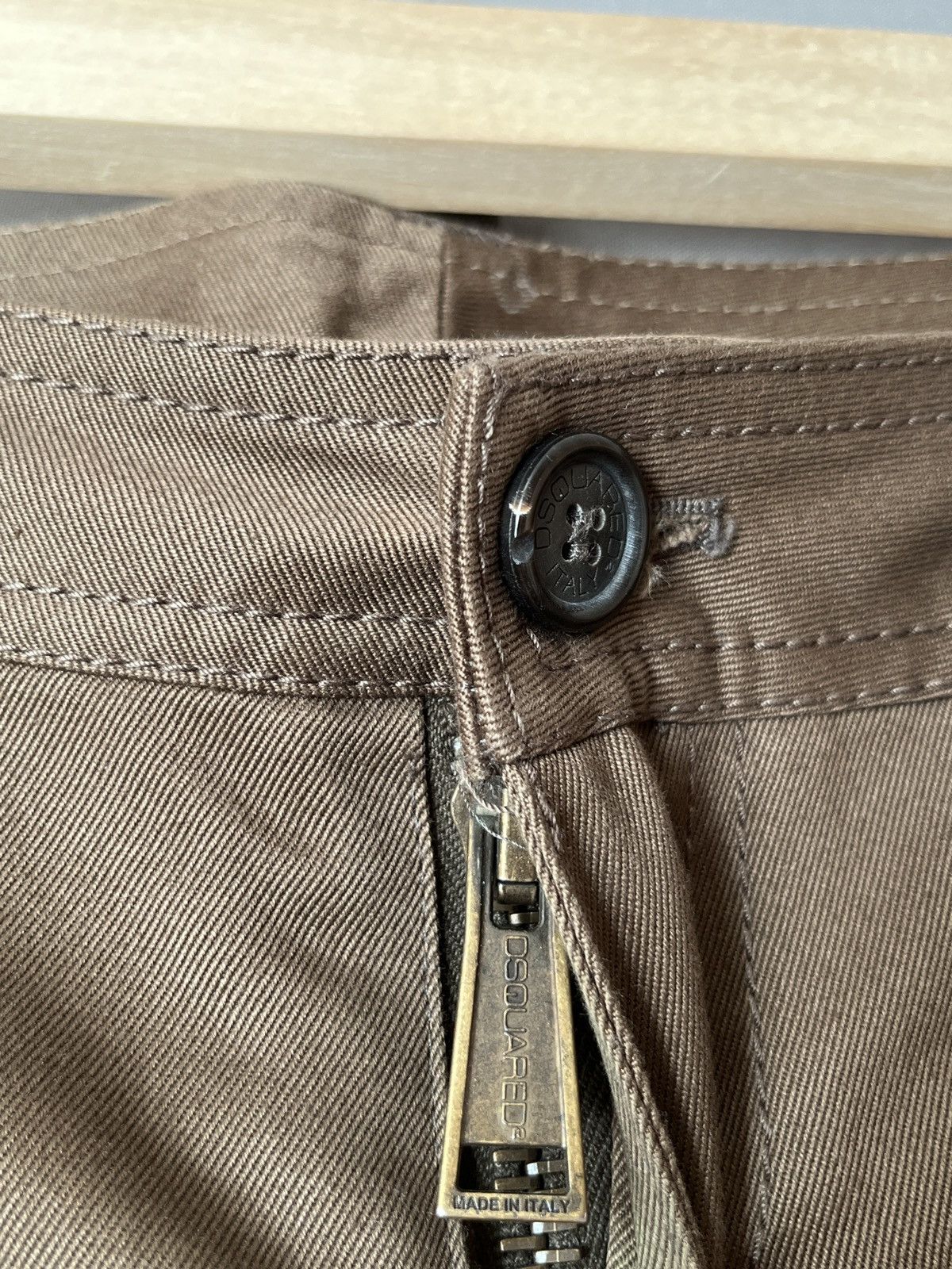Dsquared2 Dsquared2 Brown Heavy Cotton Pants Equestrian Style Size 27" / US 4 / IT 40 - 5 Thumbnail