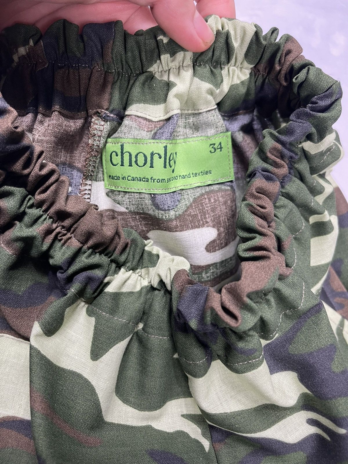 Chorley Chorley double flight cargo pocket pants w/ front darts camo Size US 34 / EU 50 - 6 Thumbnail